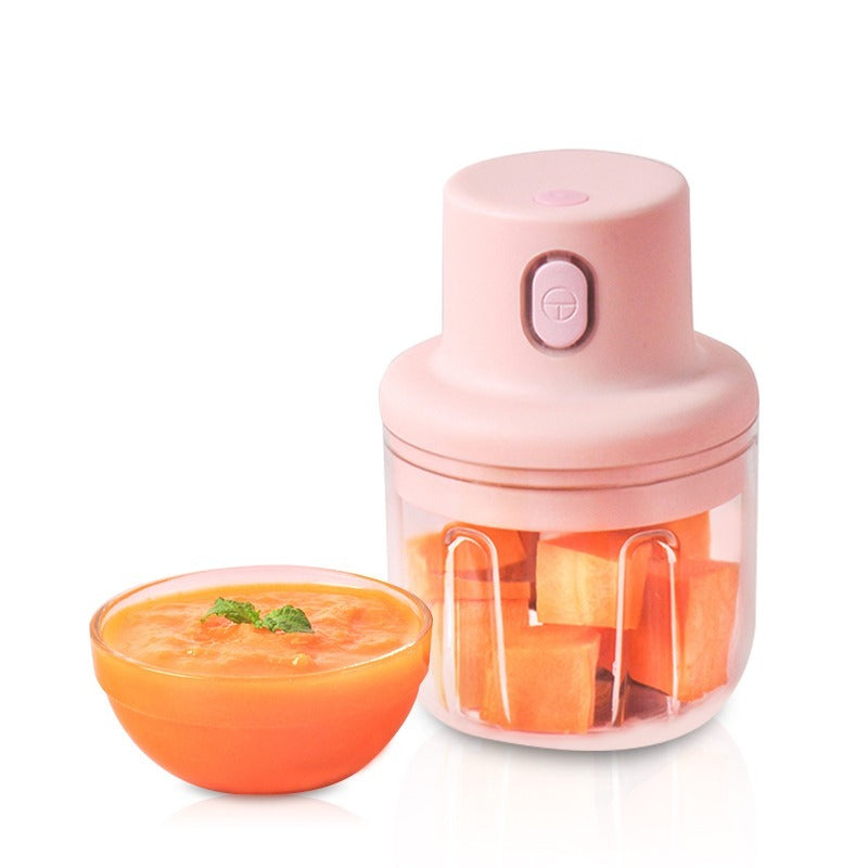 Mini USB Rechargeable Food Chopper | Portable Electric Vegetable, Garlic & Meat Grinder