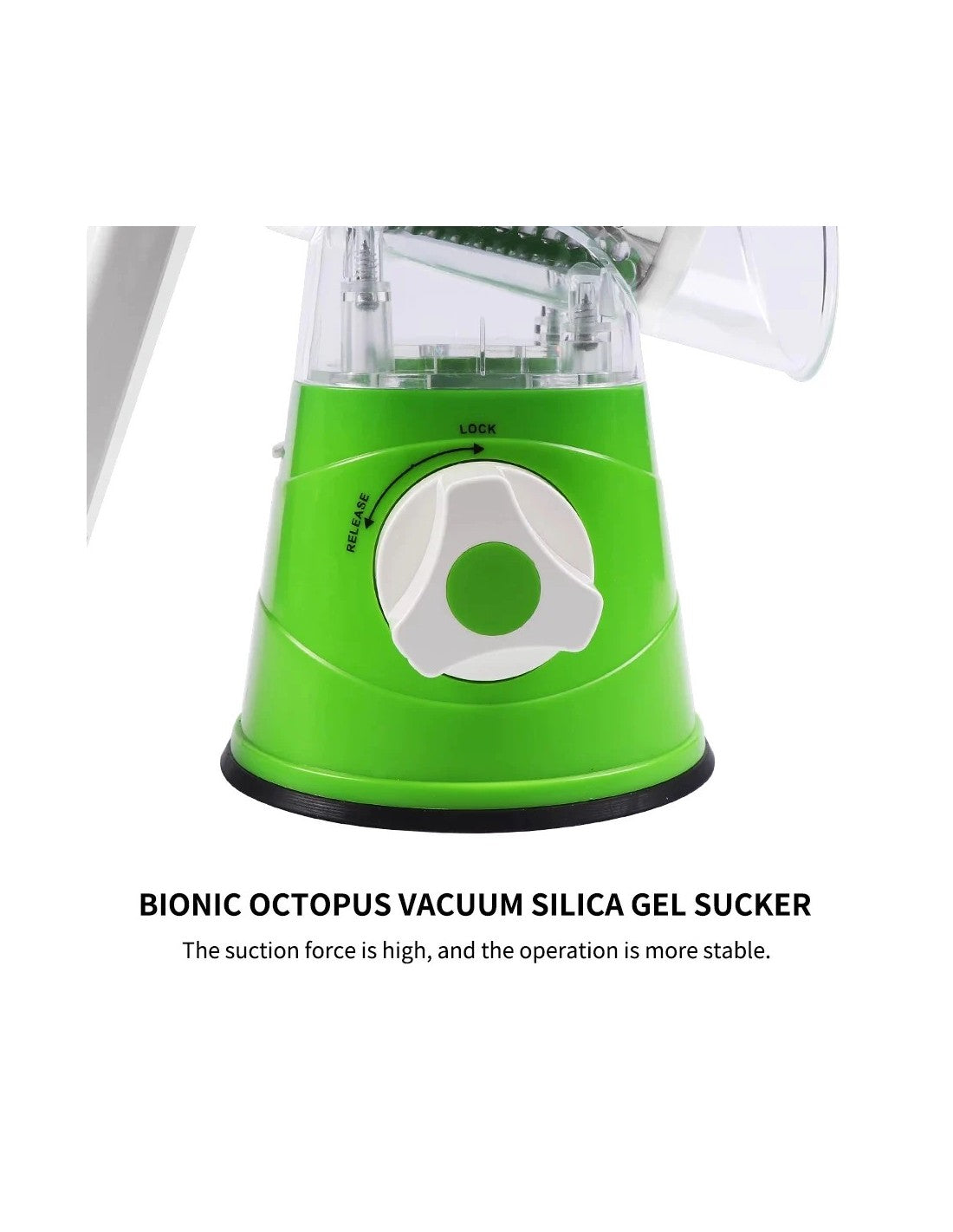 3-in-1 Manual Vegetable Cutter & Grater | Hand Crank Drum Slicer with 3 Interchangeable Stainless Steel Blades