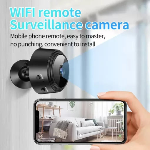 A9 Mini WiFi Camera | Full HD 1080p Portable Wireless Security Camera with 150° Wide Angle
